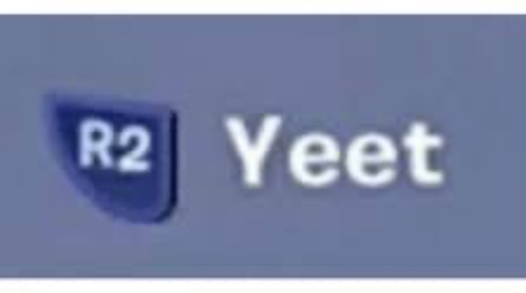 Press R2 to Yeet Blank Meme Template