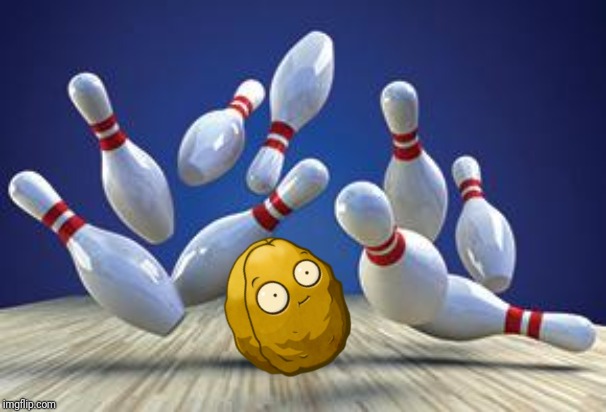 Basically Wall-nut bowling | image tagged in bowling,wall-nut,pvz,memes | made w/ Imgflip meme maker