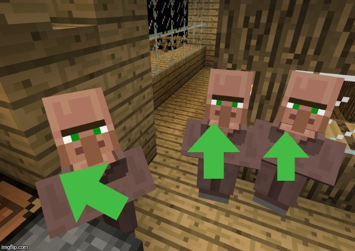Minecraft Villagers | image tagged in minecraft villagers | made w/ Imgflip meme maker