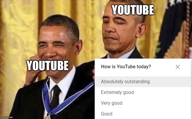 Youtube is annoying | YOUTUBE; YOUTUBE | image tagged in youtube | made w/ Imgflip meme maker