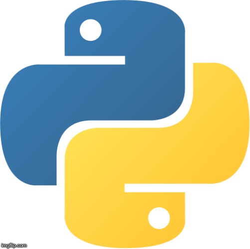 A transparent Python Logo. Useful if you made some stuff in Python and would like to upload it. | image tagged in python logo,memes,transparency | made w/ Imgflip meme maker