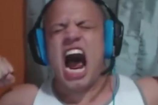 Tyler1 Screaming Blank Meme Template