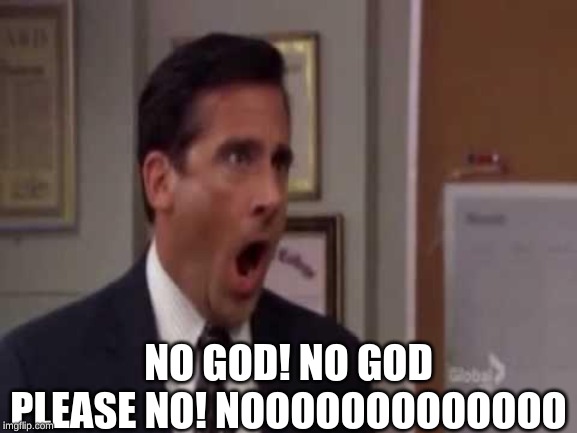 No, God! No God Please No! | NO GOD! NO GOD PLEASE NO! NOOOOOOOOOOOOO | image tagged in no god no god please no | made w/ Imgflip meme maker