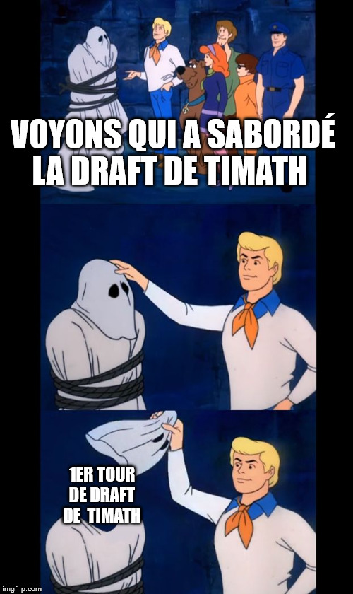 Let's see who this really is | VOYONS QUI A SABORDÉ LA DRAFT DE TIMATH; 1ER TOUR DE DRAFT DE  TIMATH | image tagged in let's see who this really is | made w/ Imgflip meme maker