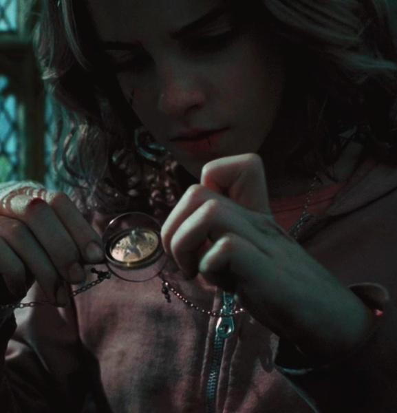 High Quality Hermione Time Turner Blank Meme Template
