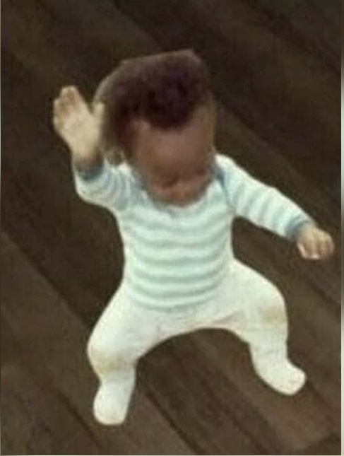 High Quality Nae nae baby Blank Meme Template