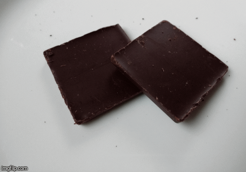 Raw Chocolate! | image tagged in gifs,food | made w/ Imgflip images-to-gif maker