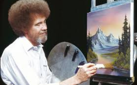 Bob ross Blank Meme Template