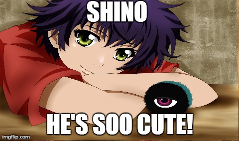 One Does Not Simply Meme | SHINO HE'S SOO CUTE! | image tagged in memes,one does not simply | made w/ Imgflip meme maker