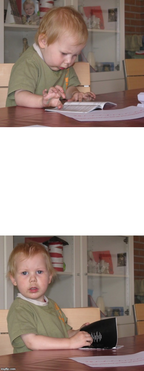 High Quality Confused baby Blank Meme Template