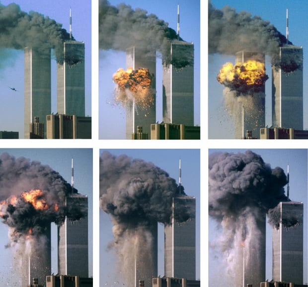 Twin Towers Blank Meme Template