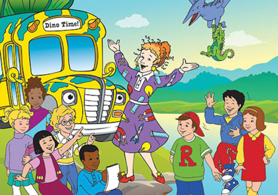 Magic School Bus Blank Meme Template