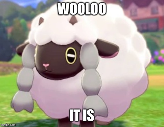 wooloo | WOOLOO IT IS | image tagged in wooloo | made w/ Imgflip meme maker