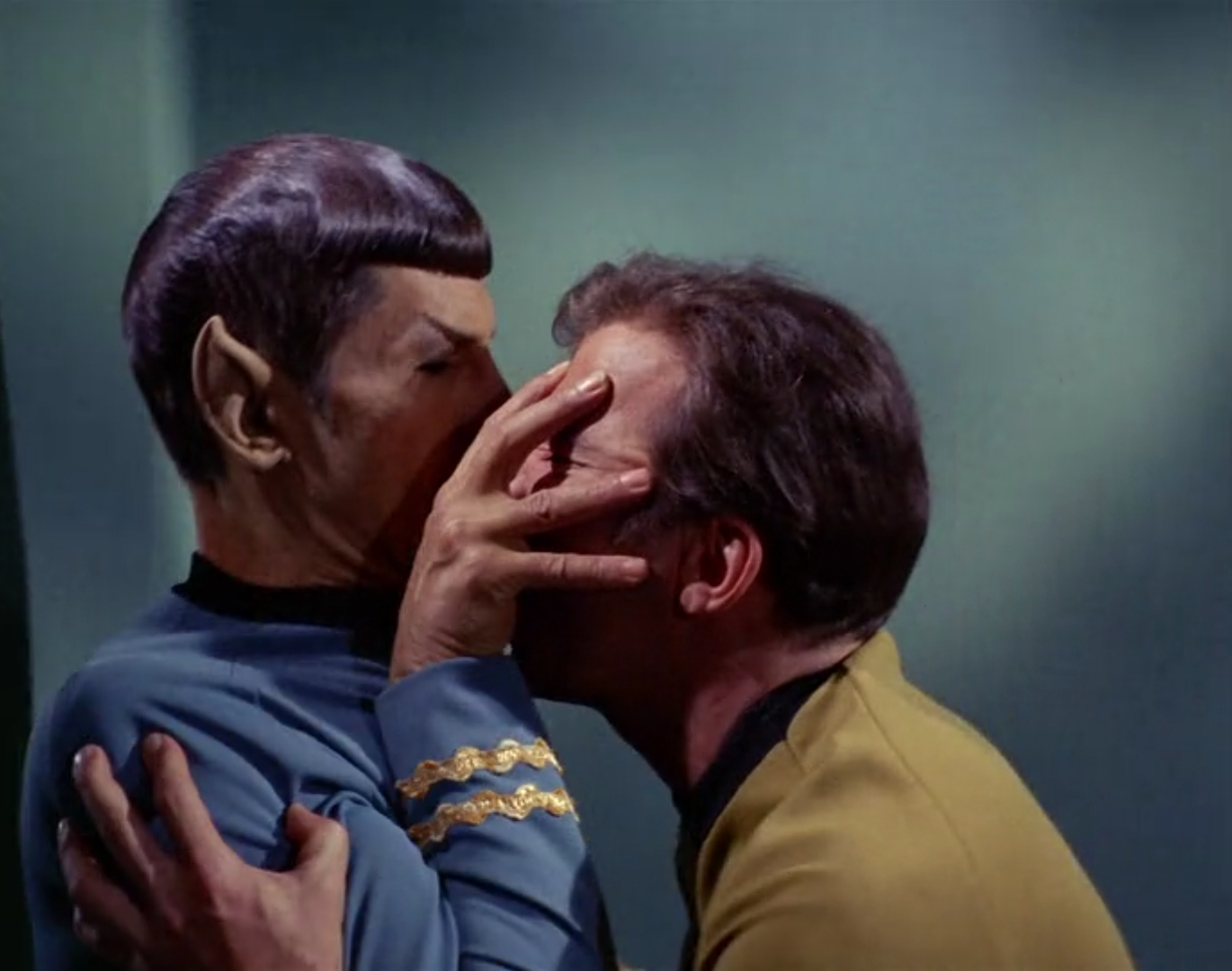 No "Spock Kirk handface" memes have been featured yet. 