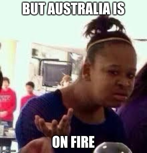 Bruh | BUT AUSTRALIA IS ON FIRE | image tagged in bruh | made w/ Imgflip meme maker
