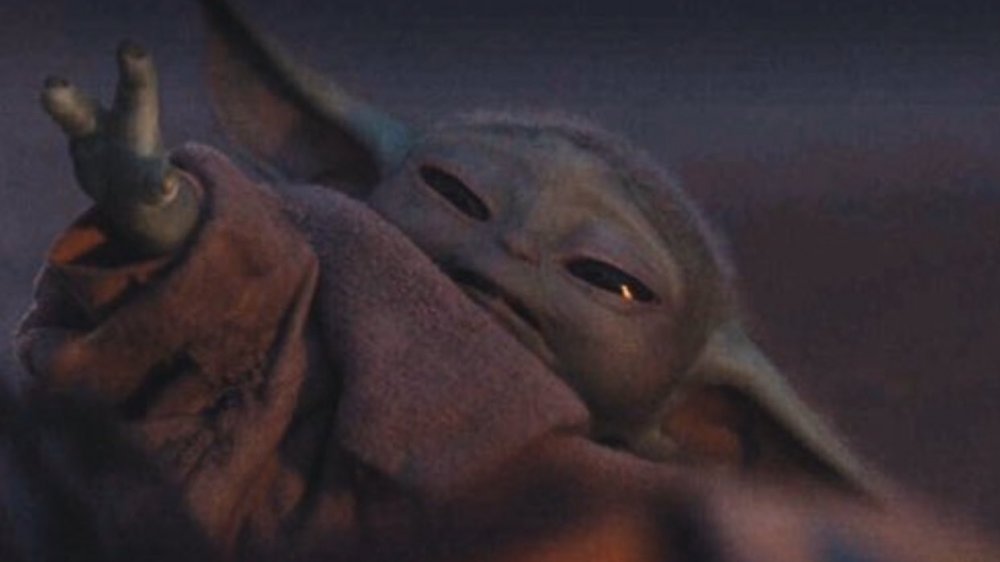 High Quality Baby Yoda Blank Meme Template