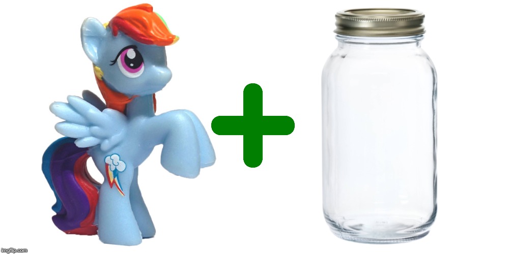 My little pony jar