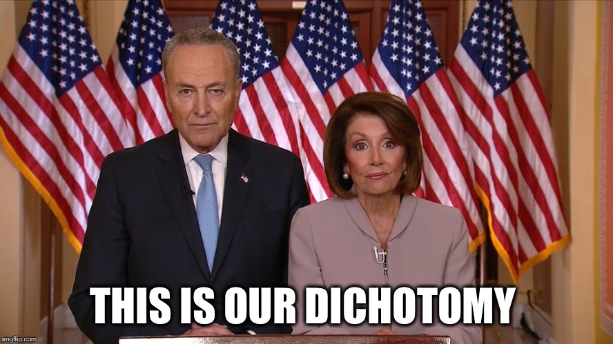 Chuck and Nancy | THIS IS OUR DICHOTOMY | image tagged in chuck and nancy | made w/ Imgflip meme maker