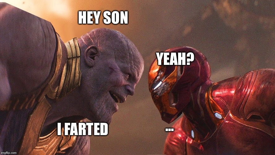 HEY SON; YEAH? ... I FARTED | image tagged in dad joke | made w/ Imgflip meme maker