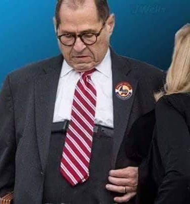 Marked safe from Jerry Nadler's pants. Blank Meme Template