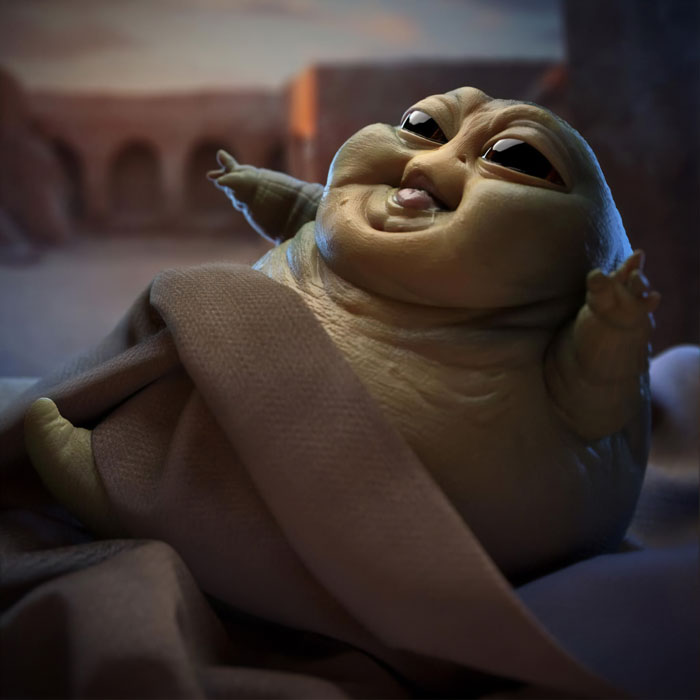 Baby Jabba Blank Meme Template