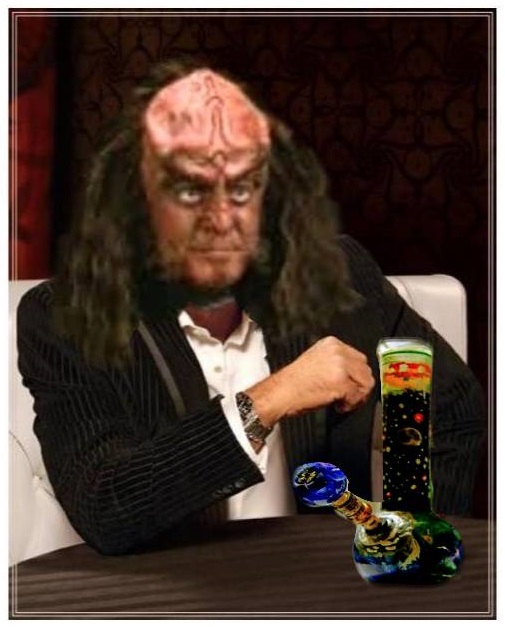 High Quality MOST INTERESTING GOWRON WITH BONG Blank Meme Template