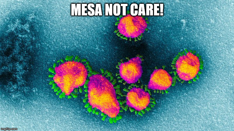 MESA NOT CARE! | made w/ Imgflip meme maker