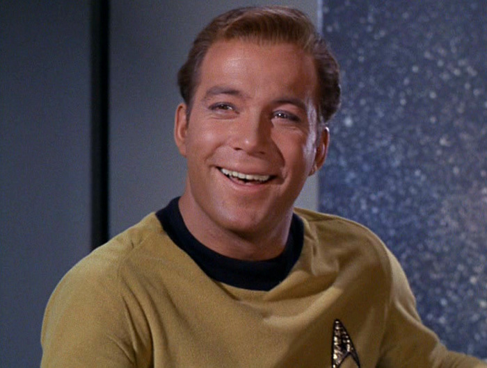 High Quality Kirk Laughing Blank Meme Template