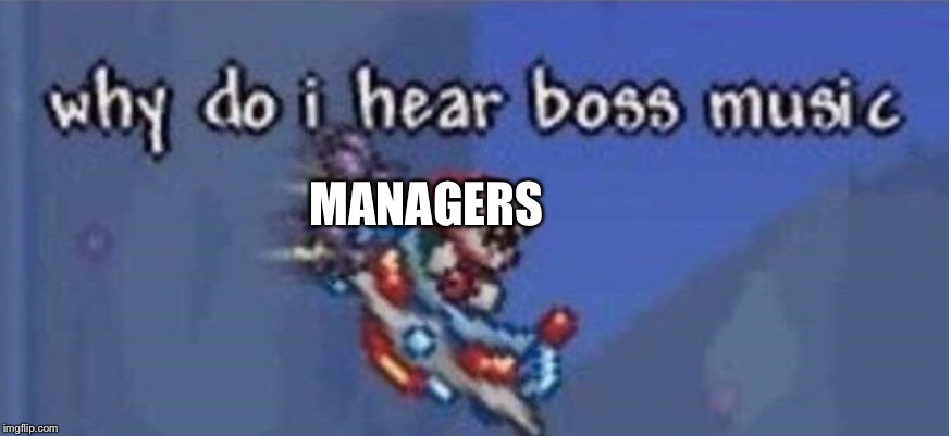 why do i hear boss music | MANAGERS | image tagged in why do i hear boss music | made w/ Imgflip meme maker