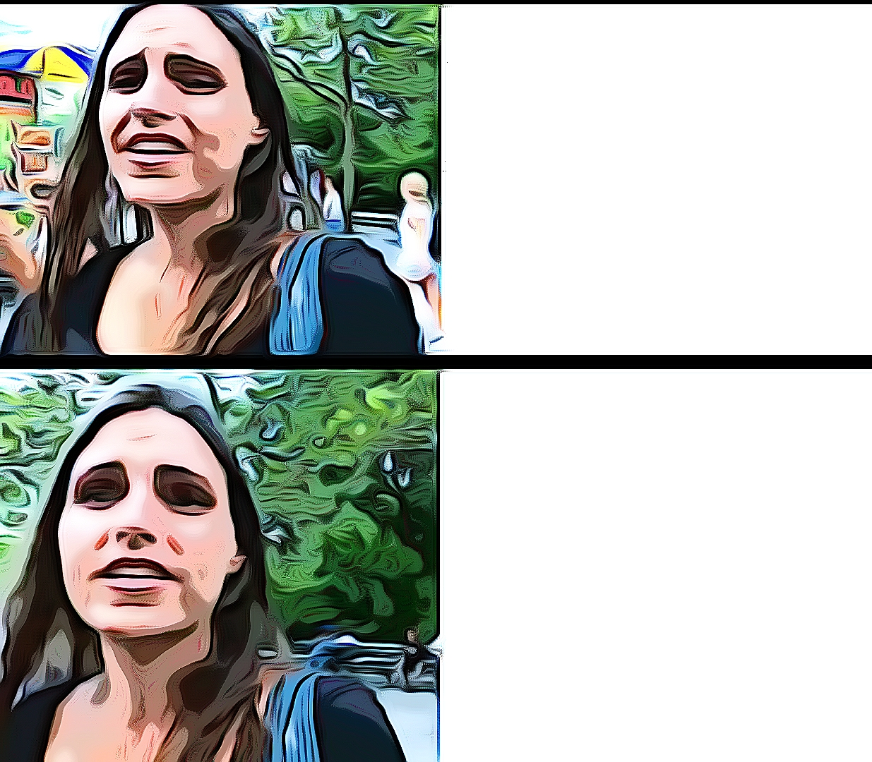 High Quality Triggered Vegan Blank Meme Template