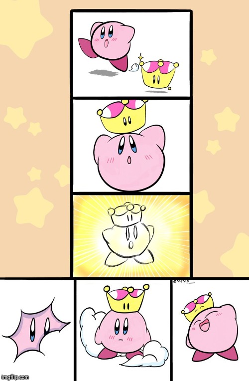 What did you expect? Kirbette? | image tagged in kirby,peachette,memes | made w/ Imgflip meme maker