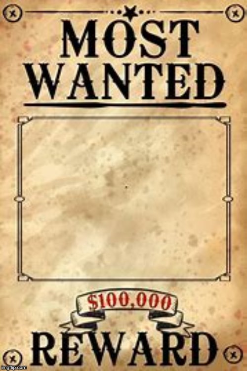 Most Wanted | image tagged in most wanted,western sign | made w/ Imgflip meme maker