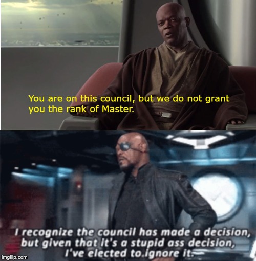 anyone | image tagged in i recognise the council has made a decision | made w/ Imgflip meme maker