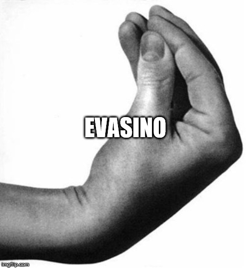 Italian hand | EVASINO | image tagged in italian hand | made w/ Imgflip meme maker