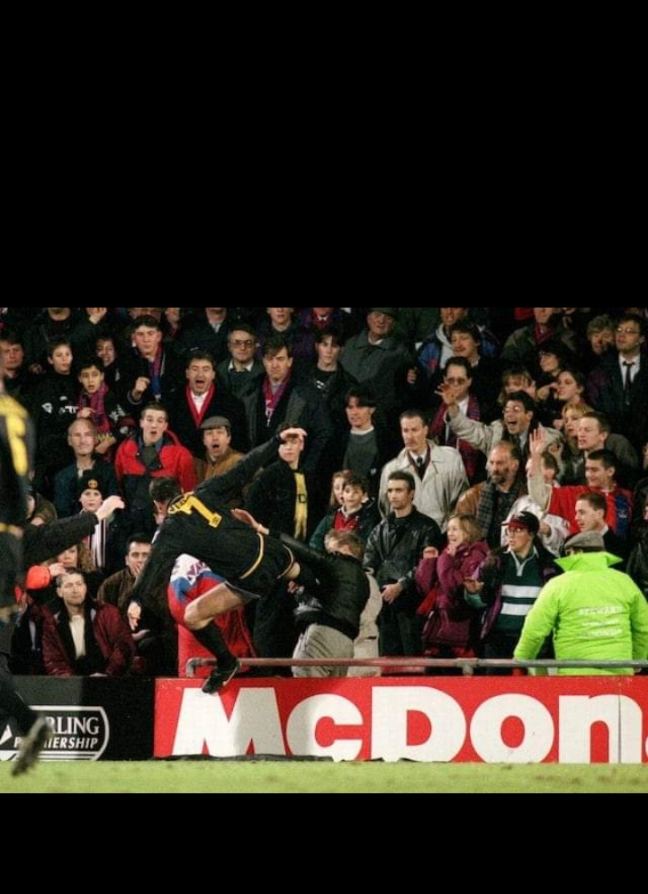 Cantona kung fu Blank Meme Template