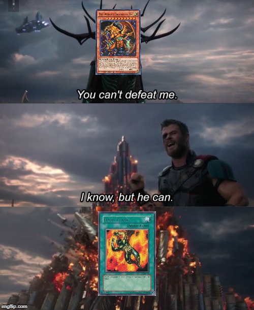 You can't defeat me | image tagged in you can't defeat me | made w/ Imgflip meme maker