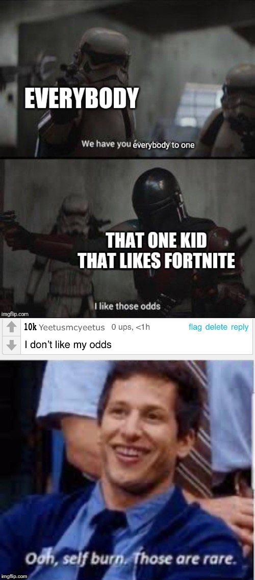 Me IRL | image tagged in mandalorian,fortnite,why are you reading this,follow ememeon,bye to killerinthebedroom,2020 is the apocalypse just ask china or | made w/ Imgflip meme maker