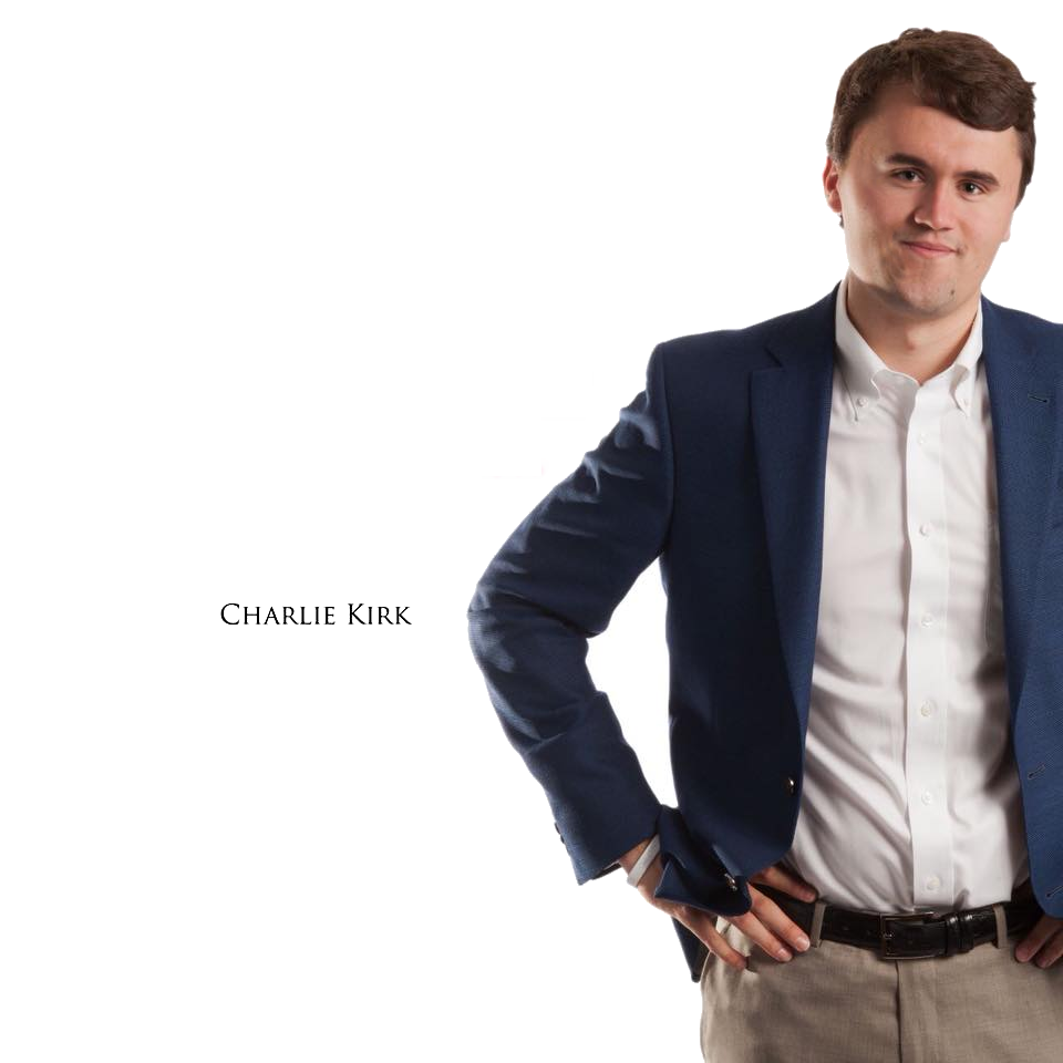 Charlie Kirk Turning Point USA Template Blank Template Imgflip