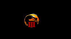 High Quality Mortal Kombat 3 Logo Blank Meme Template