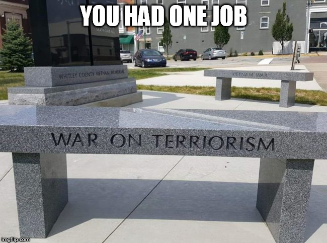 YOU HAD ONE JOB | image tagged in you had one job | made w/ Imgflip meme maker