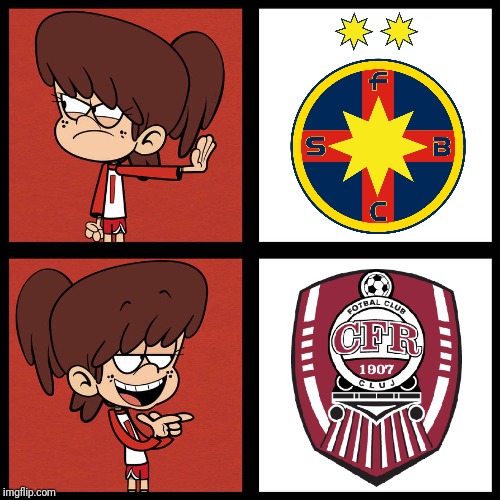 Lynn wants Cluj to become 2020 Liga 1 champions! | image tagged in memes,funny,the loud house,soccer,cfr cluj,fcsb | made w/ Imgflip meme maker