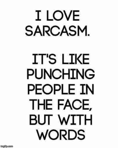 Sarcasm | image tagged in sarcasm | made w/ Imgflip meme maker