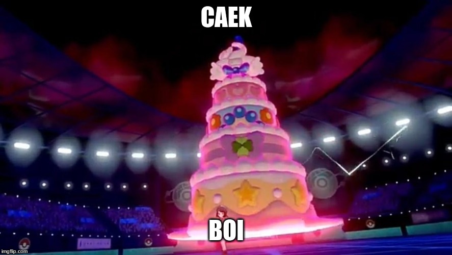 CAEK; BOI | image tagged in cake | made w/ Imgflip meme maker