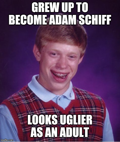 Adam Schiff As A Boy... | GREW UP TO BECOME ADAM SCHIFF; LOOKS UGLIER AS AN ADULT | image tagged in adam schiff,idiot,special kind of stupid,boring,bug,maga | made w/ Imgflip meme maker