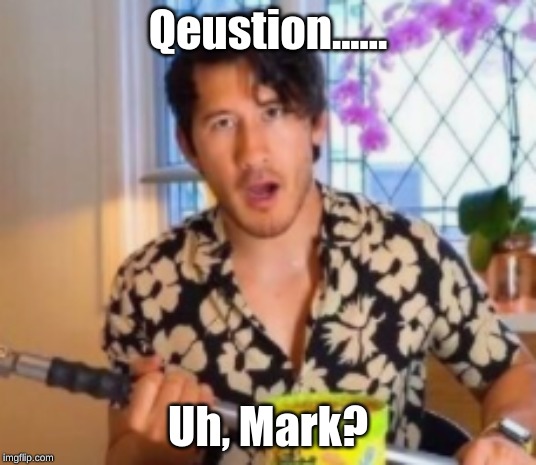 Qeustion...... Uh, Mark? | made w/ Imgflip meme maker