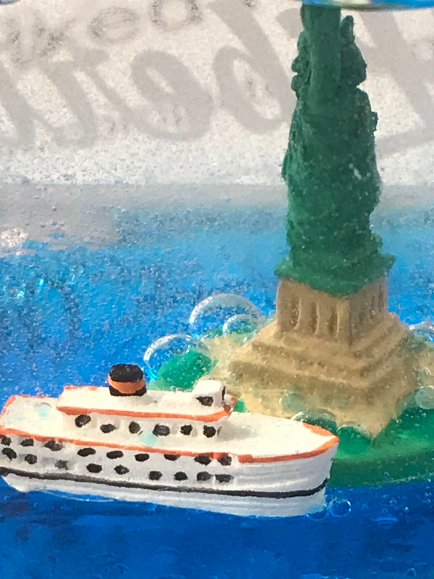 High Quality Mini Statue of Liberty Blank Meme Template