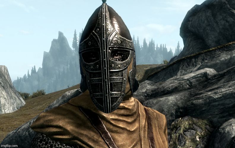 Skyrim Guard | image tagged in skyrim guard | made w/ Imgflip meme maker