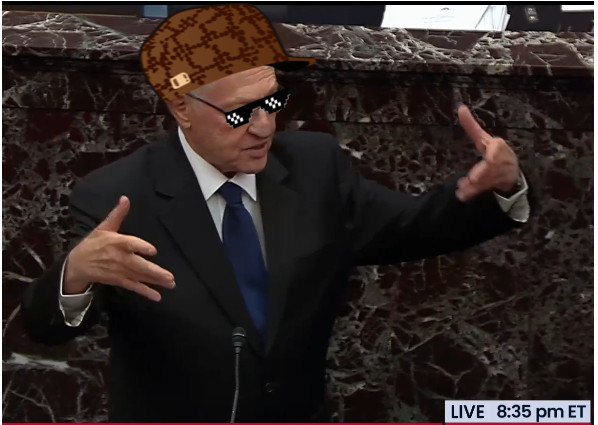 High Quality dershowitz dun give a fug Blank Meme Template