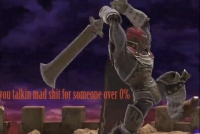 High Quality Ganondorf had never seen such b.s. before Blank Meme Template