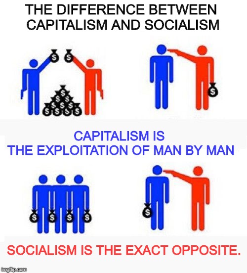 Capitalism and Socialism - Imgflip